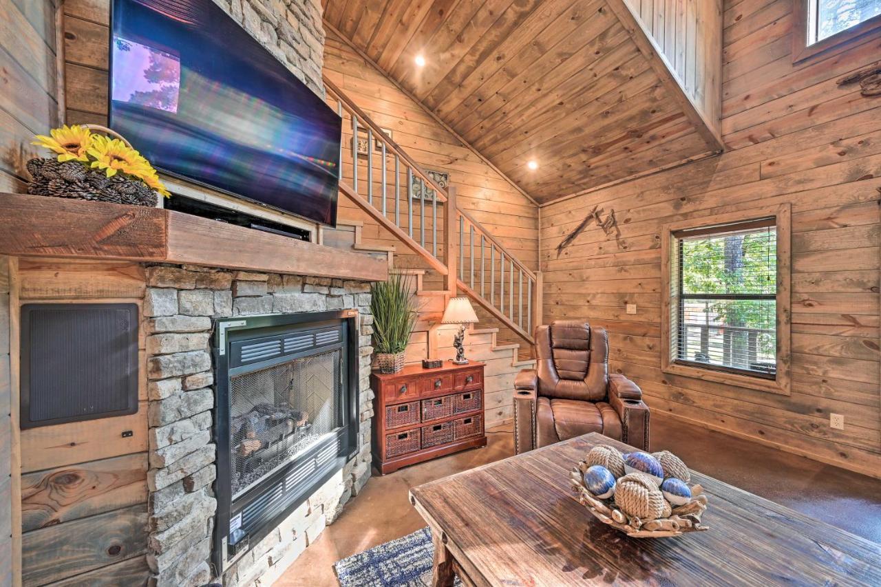 Luxe Broken Bow Cabin With Tesla Charging Station Stephens Gap 外观 照片