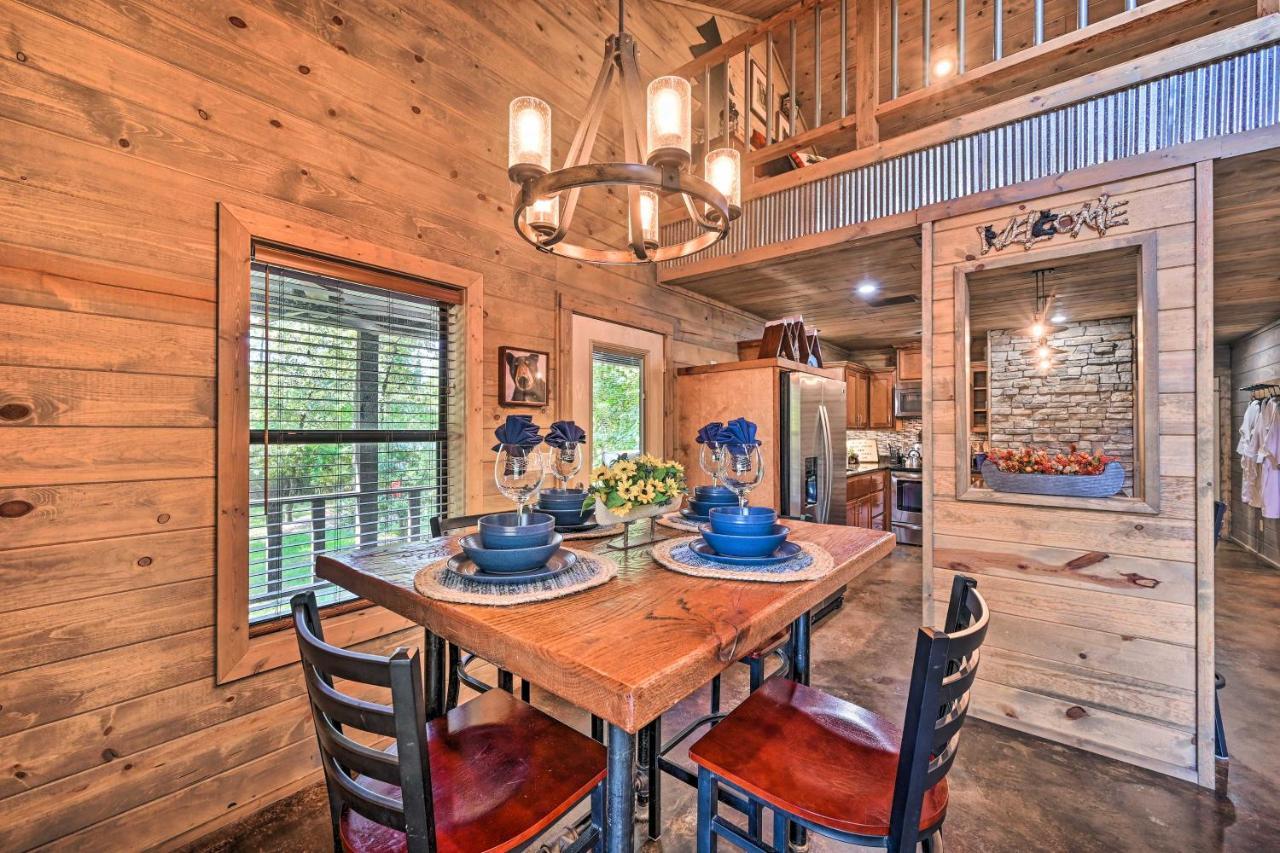 Luxe Broken Bow Cabin With Tesla Charging Station Stephens Gap 外观 照片