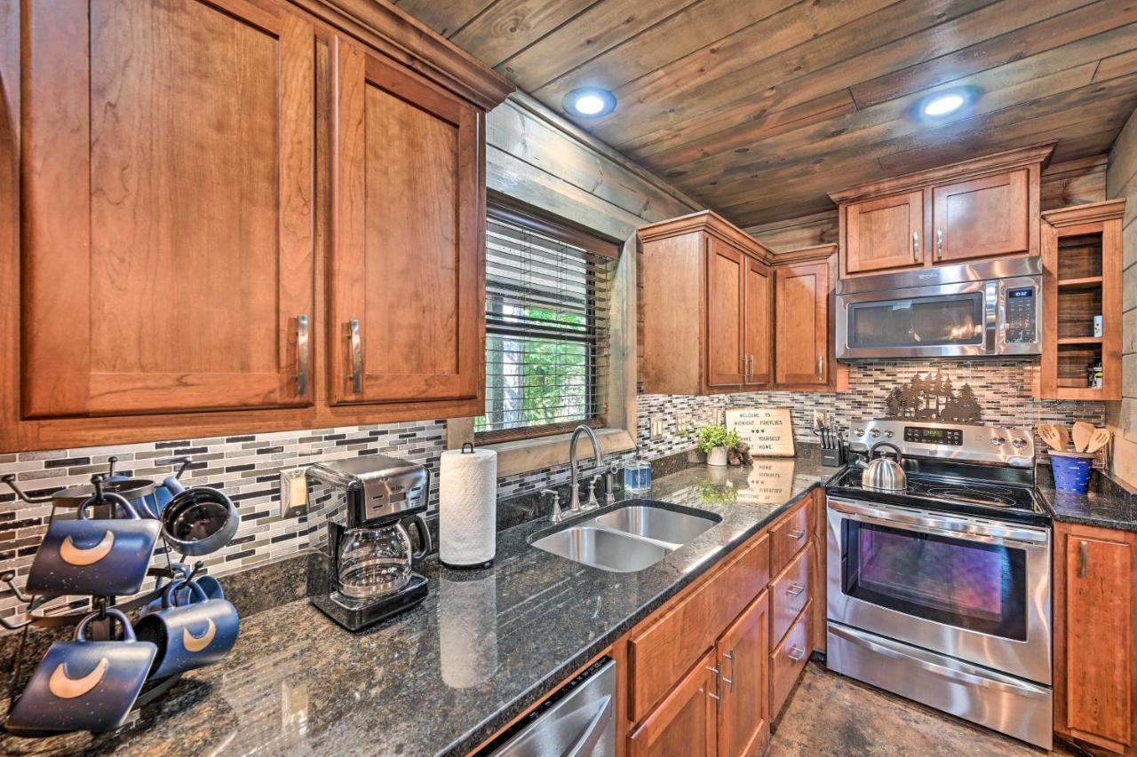 Luxe Broken Bow Cabin With Tesla Charging Station Stephens Gap 外观 照片