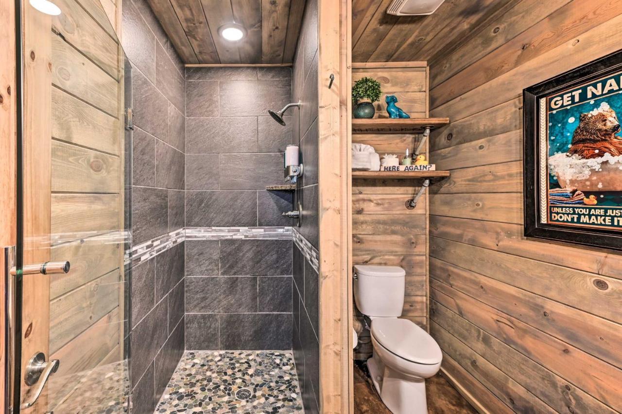 Luxe Broken Bow Cabin With Tesla Charging Station Stephens Gap 外观 照片