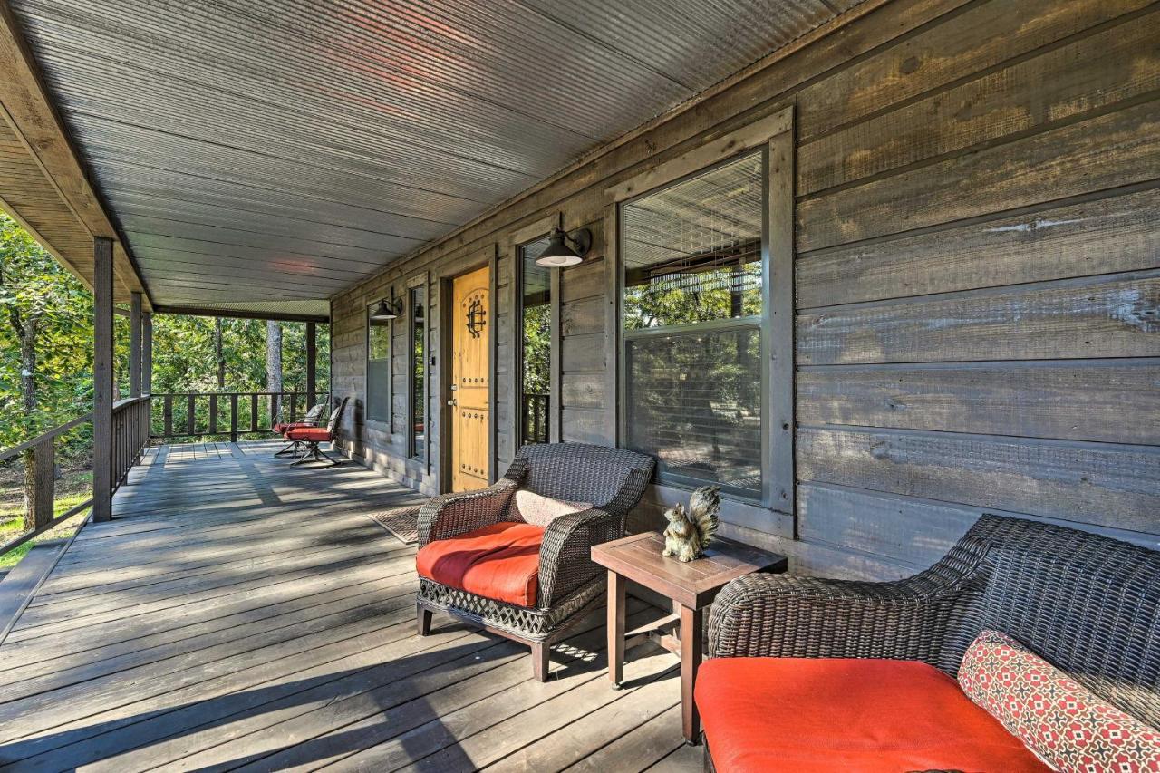 Luxe Broken Bow Cabin With Tesla Charging Station Stephens Gap 外观 照片